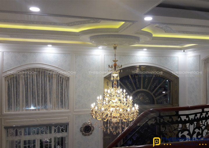 Thi Công Phào Chỉ Nhựa Biệt Thự Cổ Điển